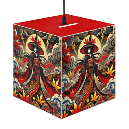 Kabuki Witch Light Cube Lamp