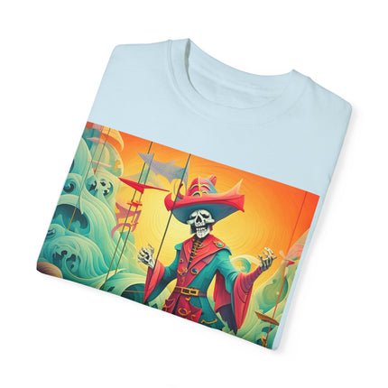 Skeleton Crew of the Misty Seas Unisex Garment-Dyed T-shirt