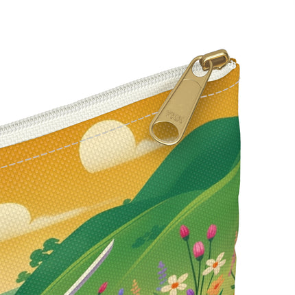 Samurai Kitten Accessory Pouch – Discipline, Grace & Playful Courage
