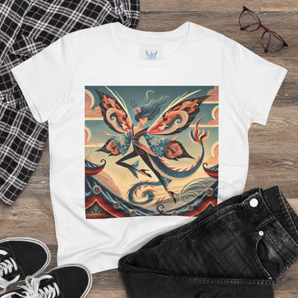 Dragon Fairy of the Temple Cotton Tee