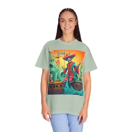 Skeleton Crew of the Misty Seas Unisex Garment-Dyed T-shirt