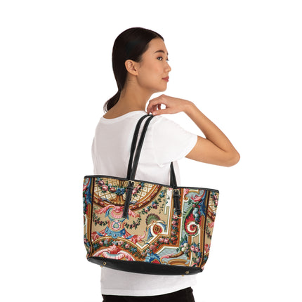 L'Ornement Polychrome by Albert Racine PU Leather Shoulder Bag