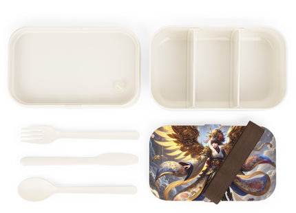 Valkyrie Descending Through Storm Bento Lunch Box