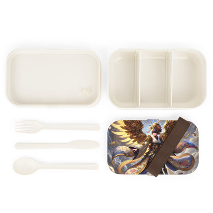 Valkyrie Descending Through Storm Bento Lunch Box