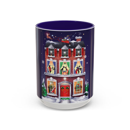 A Christmas Eve Celebration Colorful Mugs (11oz, 15oz)