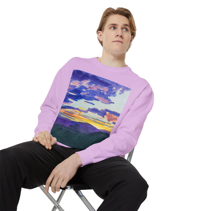 Naturstudie XII by Karl Wiener Garment-Dyed Sweatshirt