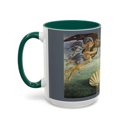 Birth of Venus by Sandro Botticelli Colorful Mugs (11oz, 15oz)