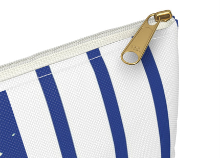 Snowman in Falling Snow Accessory Pouch