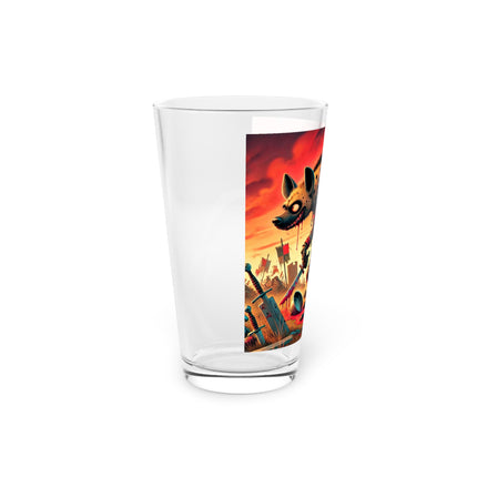 The Cunning Scavenger  Glass, 16oz
