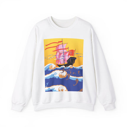Golden Seas and Whimsical Dreams Heavy Blend™ Crewneck Sweatshirt
