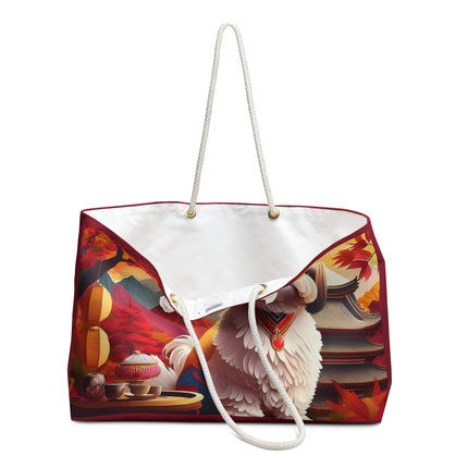 Shih Tzu Tea Ceremony Weekender Bag
