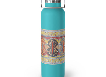 Reproduction of the Shield Frieze by Emile Gilliéron Copper Vacuum Insulated Bottle, 22oz