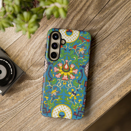 Chinese Floral Illustration by Owen Jones Phone Cases