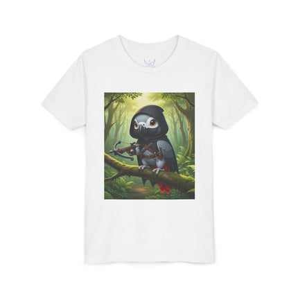 The African Grey Sentinel Youth Short Sleeve Tee