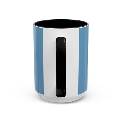 🎿❄️ The Winter Garden Skier Colorful Mug – Whimsical Holiday Fantasy