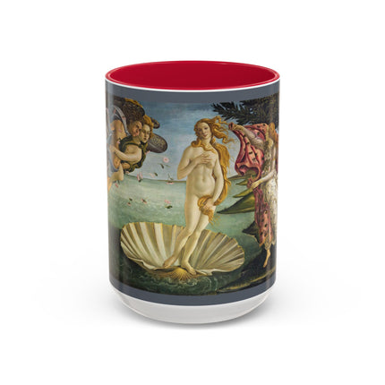 Birth of Venus by Sandro Botticelli Colorful Mugs (11oz, 15oz)
