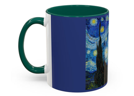 The Starry Night by Vincent Van Gogh Colorful Mugs (11oz, 15oz)