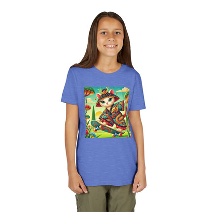 Dragon Dance on Wheels Youth Short Sleeve Tee