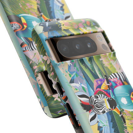 Stripes on Wheels Phone Cases