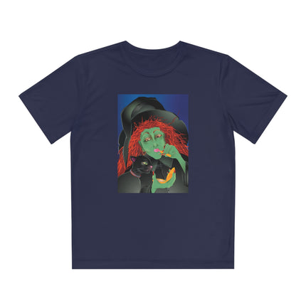 Mirror, Mirror A Witch's Touch Youth Competitor Tee
