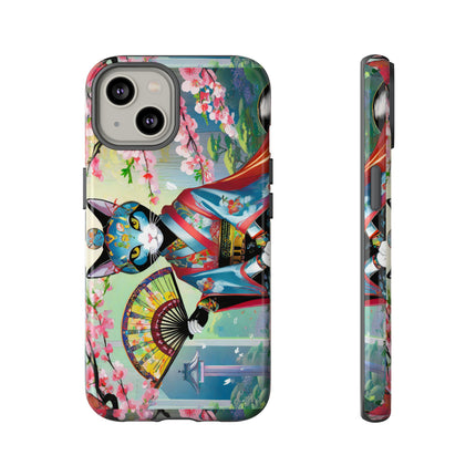 Cyberpunk Geisha Phone Cases