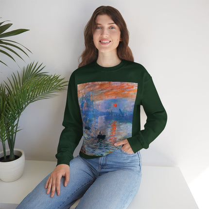 Sunrise by Claude Monet Heavy Blend™ Crewneck Sweatshirt