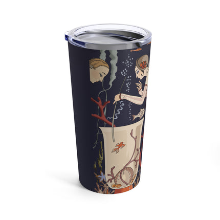 The Dazzling Little Fish by George Barbier Tumbler 20oz