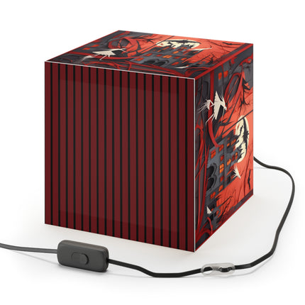 Halloween Night Scene Light Cube Lamp