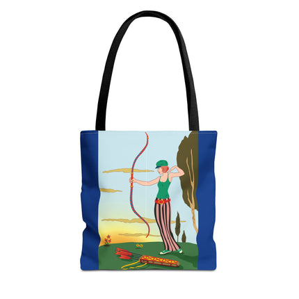 An Archer's Pursuit of Excellence Tote Bag (AOP)