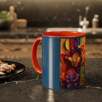 The Graceful Freesia Colorful Mugs (11oz, 15oz)