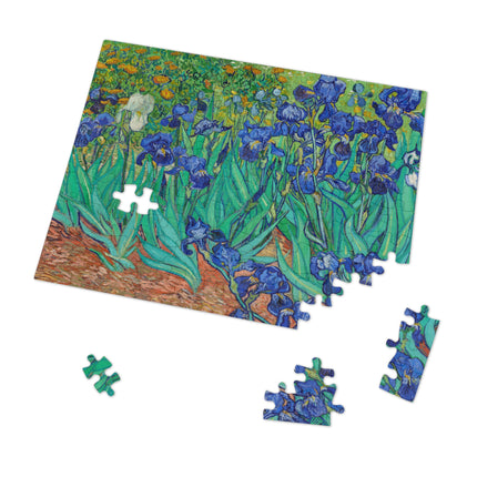 Irises by Vincent Van Gogh Puzzle (30, 110, 252, 500-Piece)