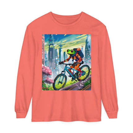 Cyberpunk Frog Long Sleeve T-Shirt