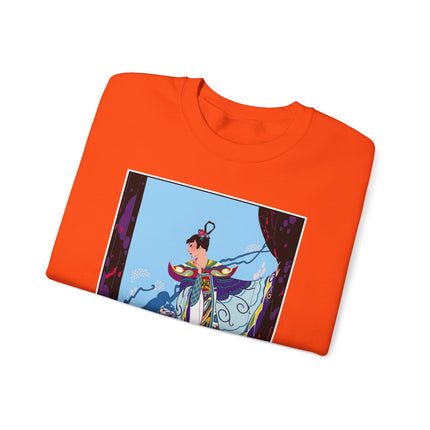 A Visual Journey by Umberto Brunelleschi Women's Heavy Blend™ Crewneck Sweatshirt