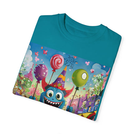 Monster Parade Madness Unisex Garment-Dyed T-shirt