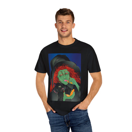 Mirror, Mirror A Witch's Touch Unisex Garment-Dyed T-shirt
