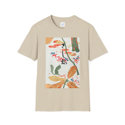 Book Illustration by Goyō Hashiguchi Softstyle T-Shirt