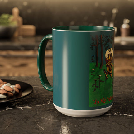 Peekaboo by Louis Wain Colorful Mugs (11oz, 15oz)