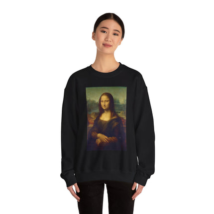 Mona Lisa by Leonardo da Vinci Unisex Heavy Blend™ Crewneck Sweatshirt