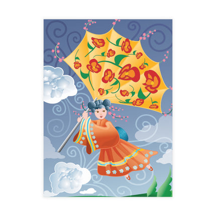 Flight of Blossoms Postcard Bundles (envelopes included)
