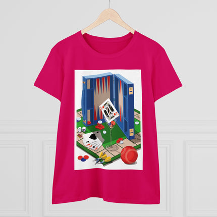 Games Unleashed Women's Midweight Cotton Tee