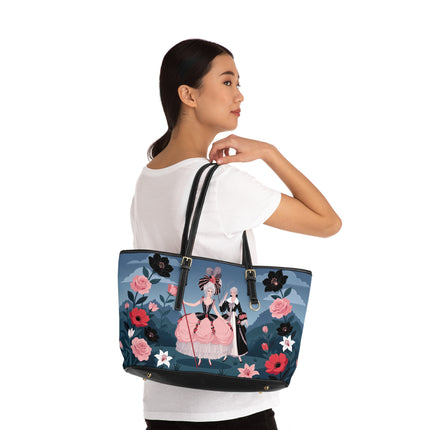 🌹🎭 The Rose Masquerade Promenade Shoulder Bag – Art Deco Floral Elegance