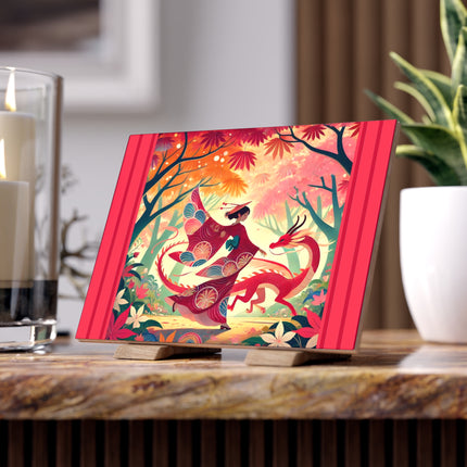 The Dragon Fairy’s Dance Ceramic Tile