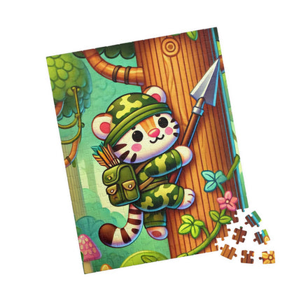 Stealthy Stripes Puzzle (110, 252, 520-piece)