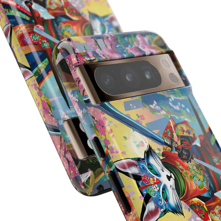 Cyberpunk Samurai Phone Cases