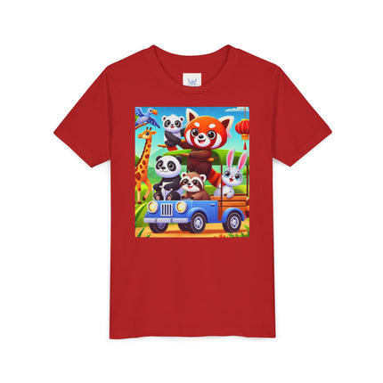 Safari Friends on the Move Youth Short Sleeve Tee
