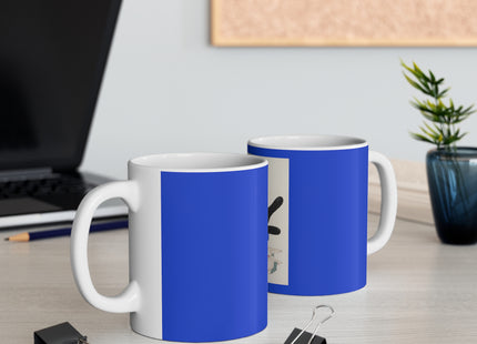 Illustrations of Japanese Toys Pl.009 by Kawasaki Kyosen Ceramic Mug 11oz