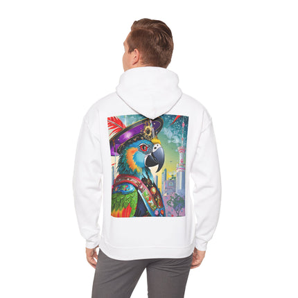 The Parrot Aristocrat – Heavy Blend™ Hooded Sweatshirt