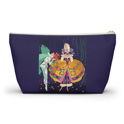 Enchanted Courtship Cosmetic Bag – Whimsical Elegance & Floral Romance