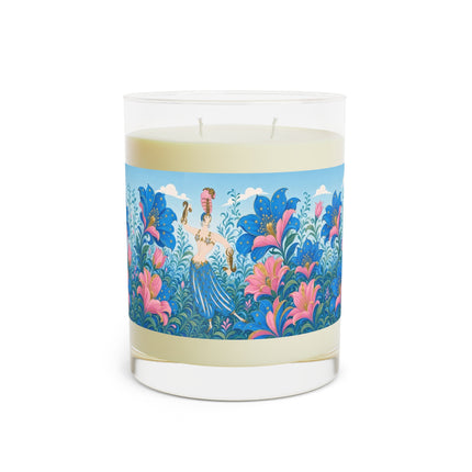 🌟🌸 The Starry Blossom Garden Dancer Scented Candle – Art Deco Floral Fantasy