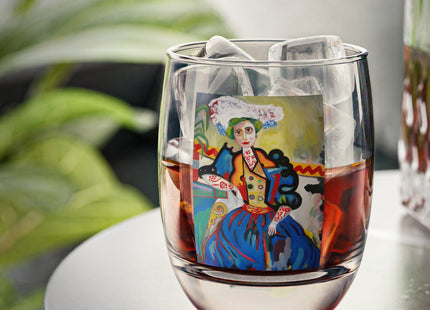 A Mulher by Amadeo de Souza-Carosa Whiskey Glass